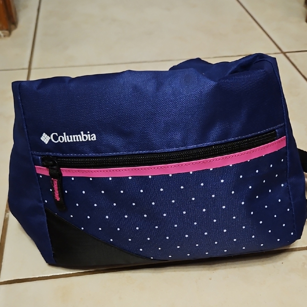 Columbia Blue and Pink Lunch Bag
